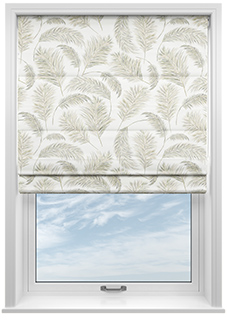 Pampas Grass, Sway - Twist&Fit Roman Blind